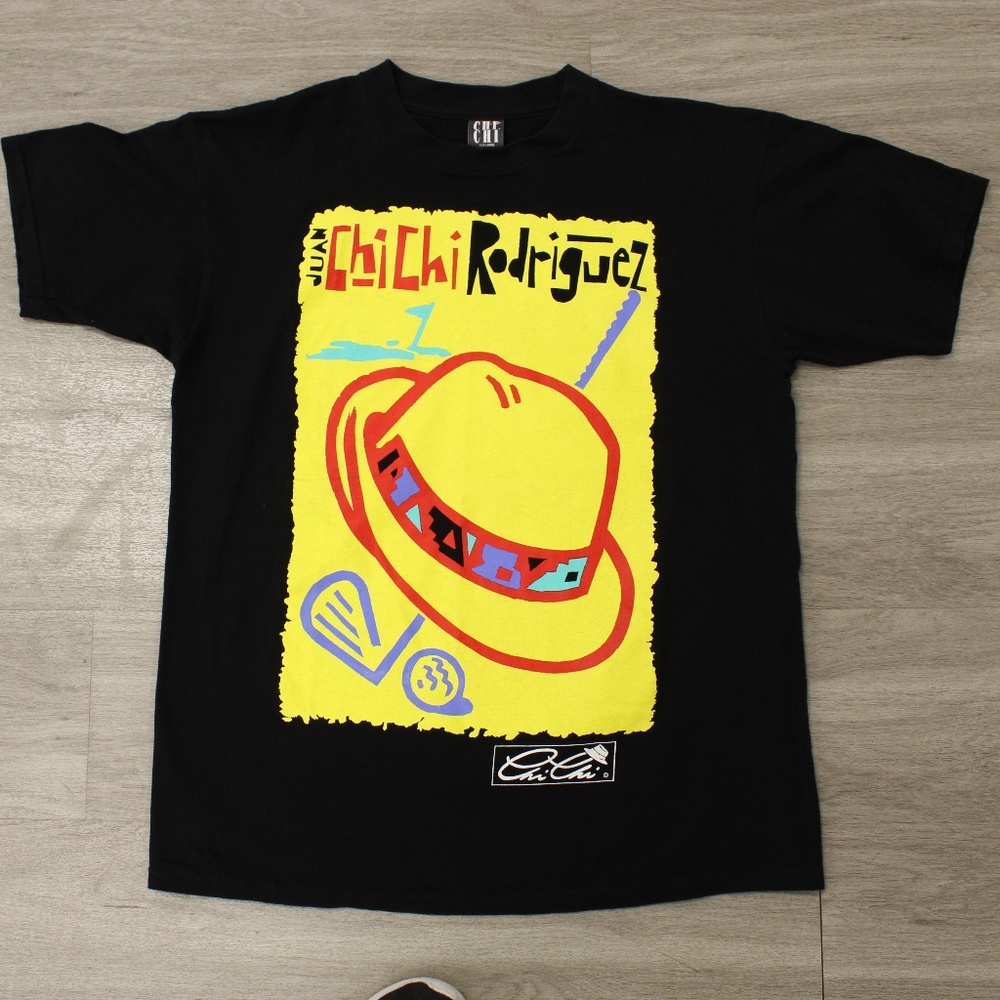 RARE-Vintage-90-039-s-Chi-Chi-Rodriguez-T-Shirt